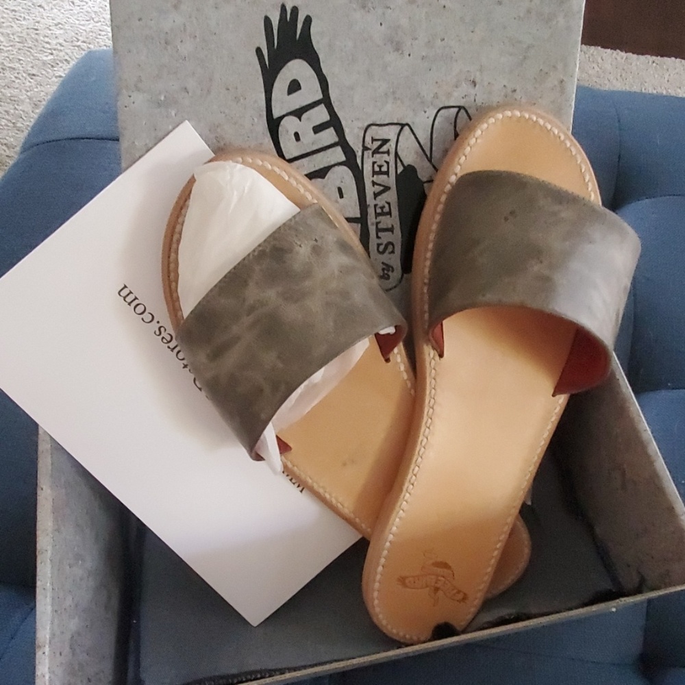 Freebird Golden Sandals